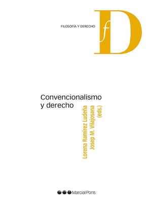 cover image of Convencionalismo y derecho